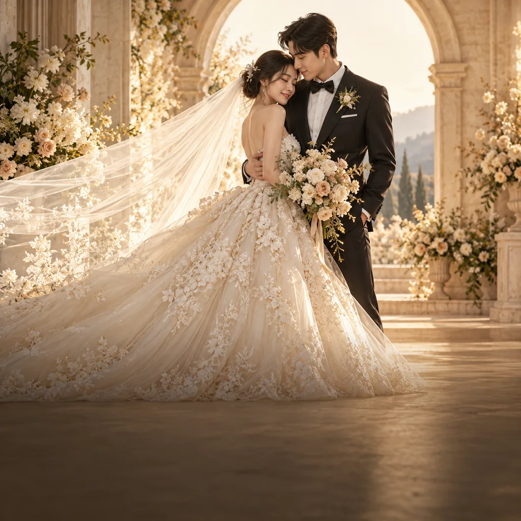 AI 婚纱全家桶